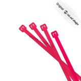 Sťahovacie pásky RIE:SEL DESIGN Cable:tie 4ks neon pink