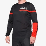 Dres 100% R-Core Jersey Black/Red