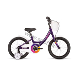 Detský bicykel DEMA Ella 16 bordo