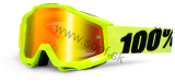 Okuliare 100% Accuri Fluo Yellow zrkadlové + číre