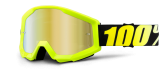 Okuliare 100% Strata Neon Yellow zrkadlové