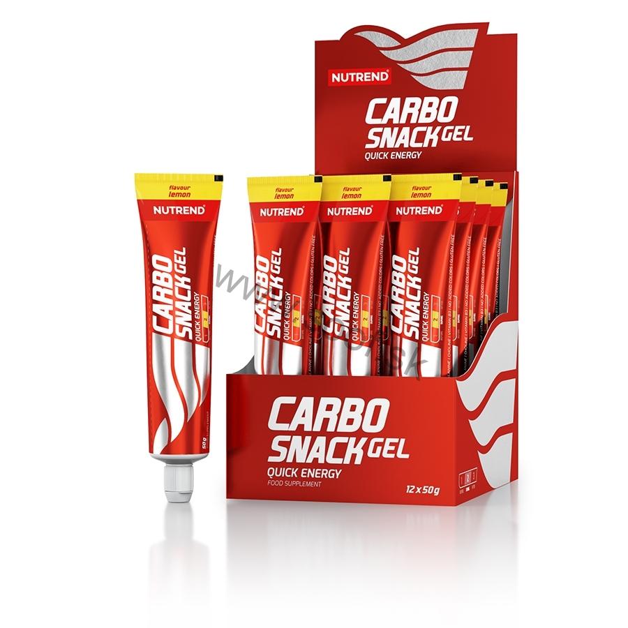 Energetický gél NUTREND CARBOSNACK Citrón 50g tuba