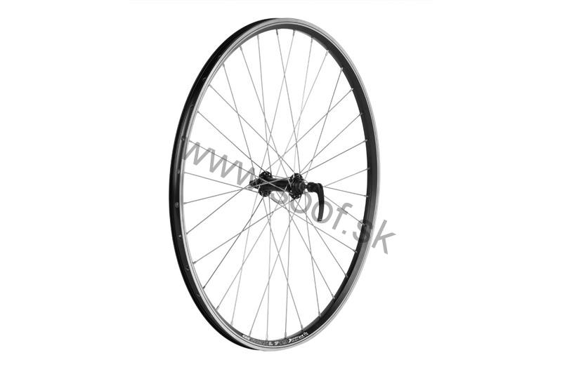 Koleso DEMA Standard 26" MTB čierne, predné s rýchloupínačom