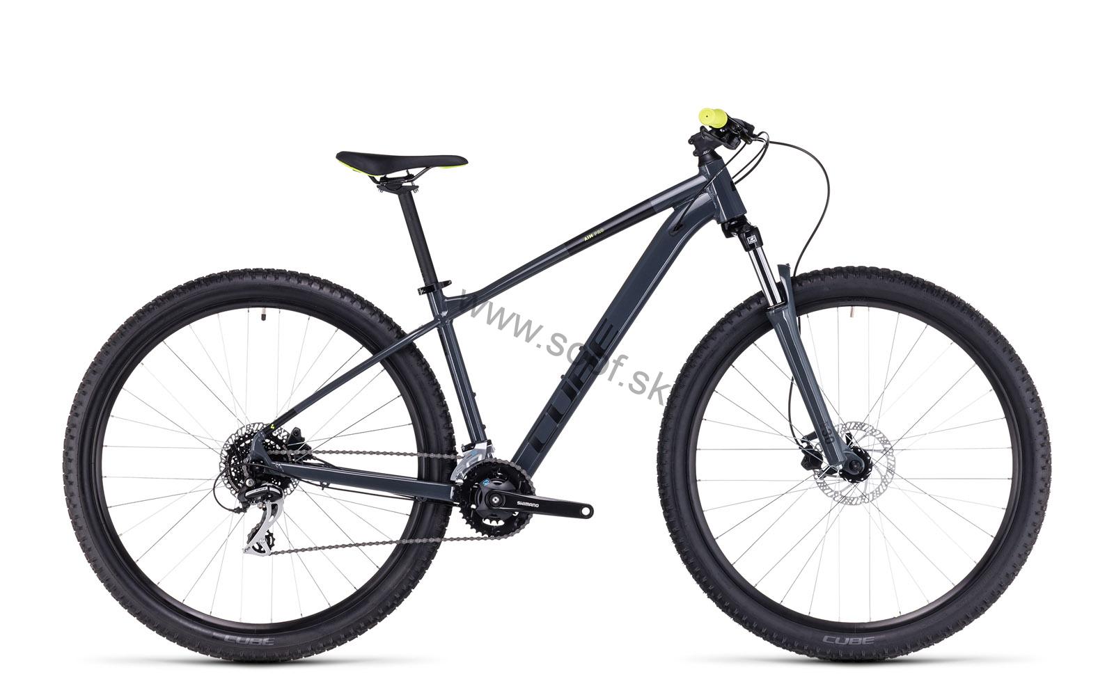 Bicykel CUBE Aim Pro 29 grey´n´flashyellow 2023