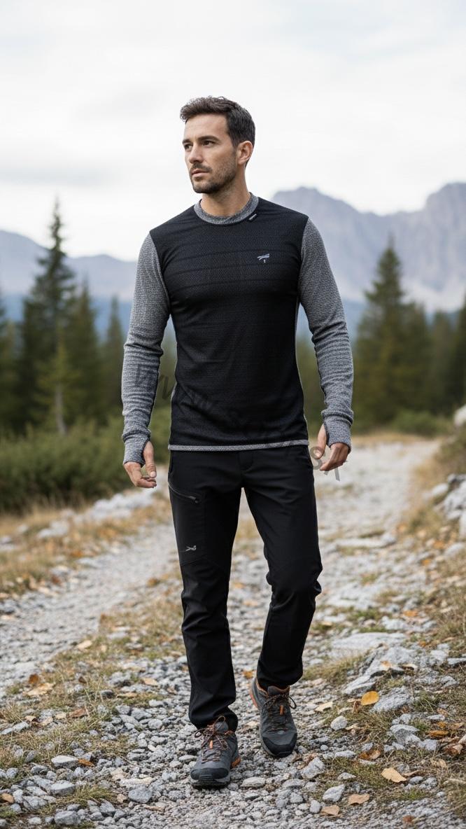 Tričko pánske s dlhým rukávom Progress COMFORT - NO WIND