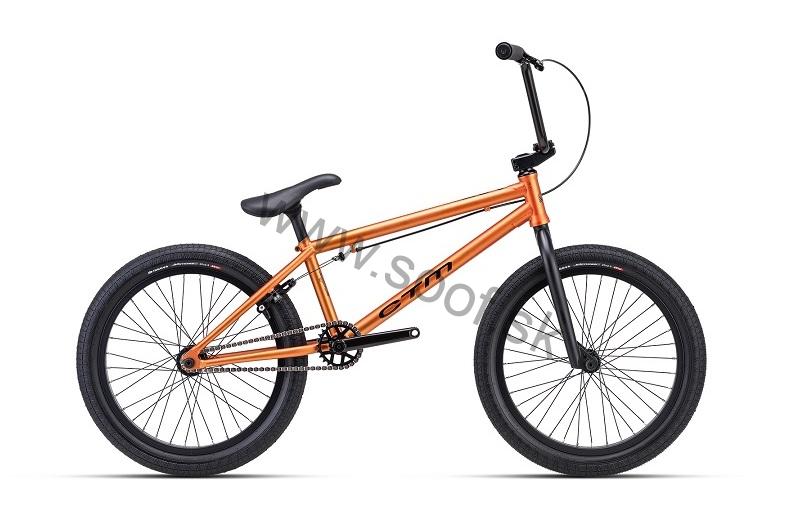 BMX bicykel CTM POP CrMo - matná oranžová