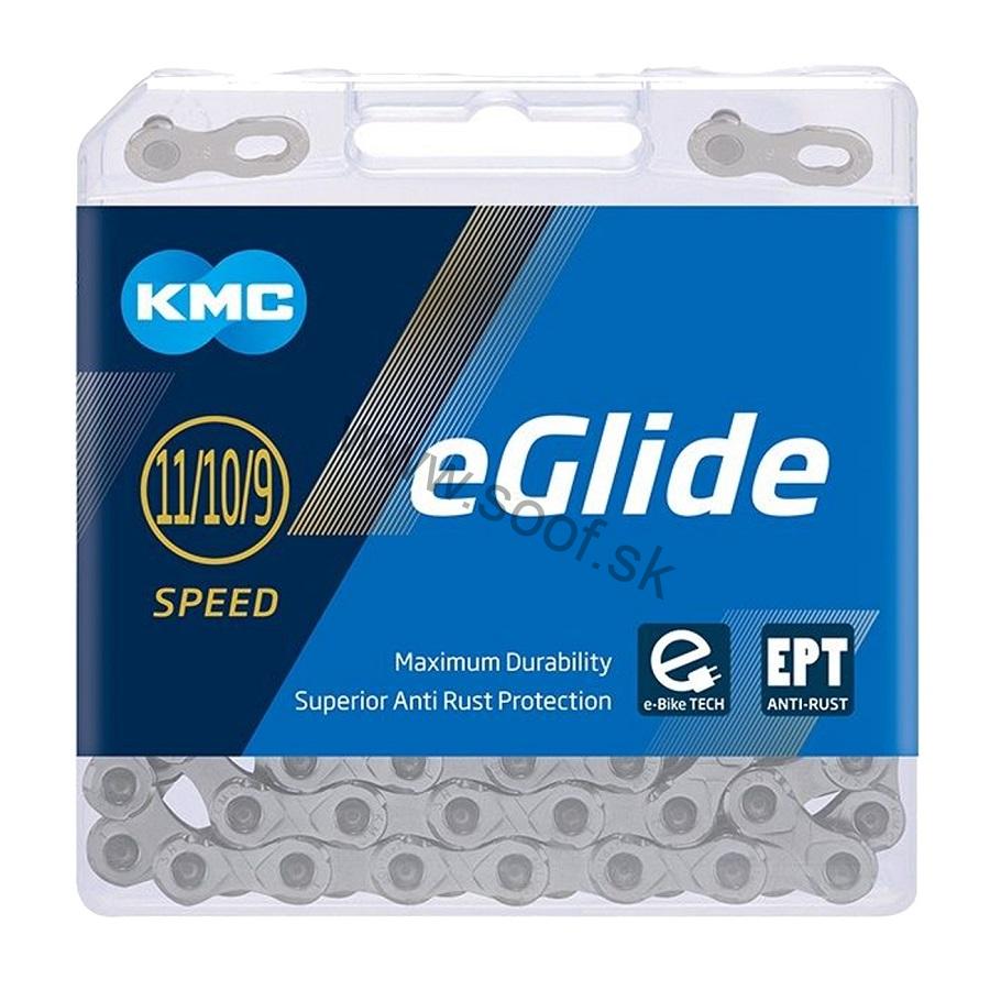 Reťaz KMC e-Glide pre elektrobicykle, 9-10-11 Speed