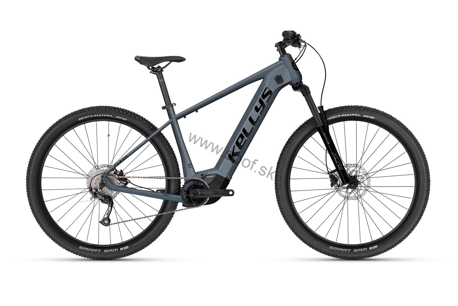 Elektrobicykel KELLYS Tygon R10 AIR P 725wh Steel Blue