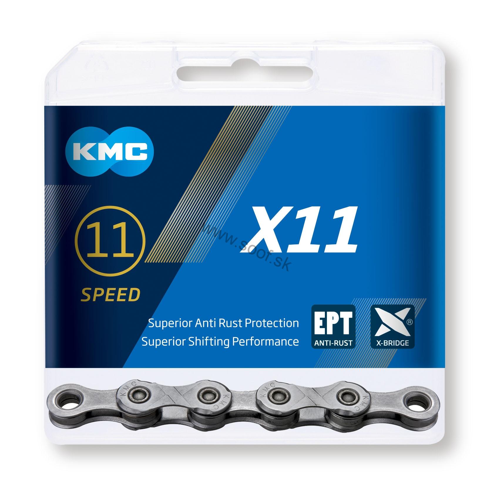 Reťaz KMC X11 ETP, 11 Speed