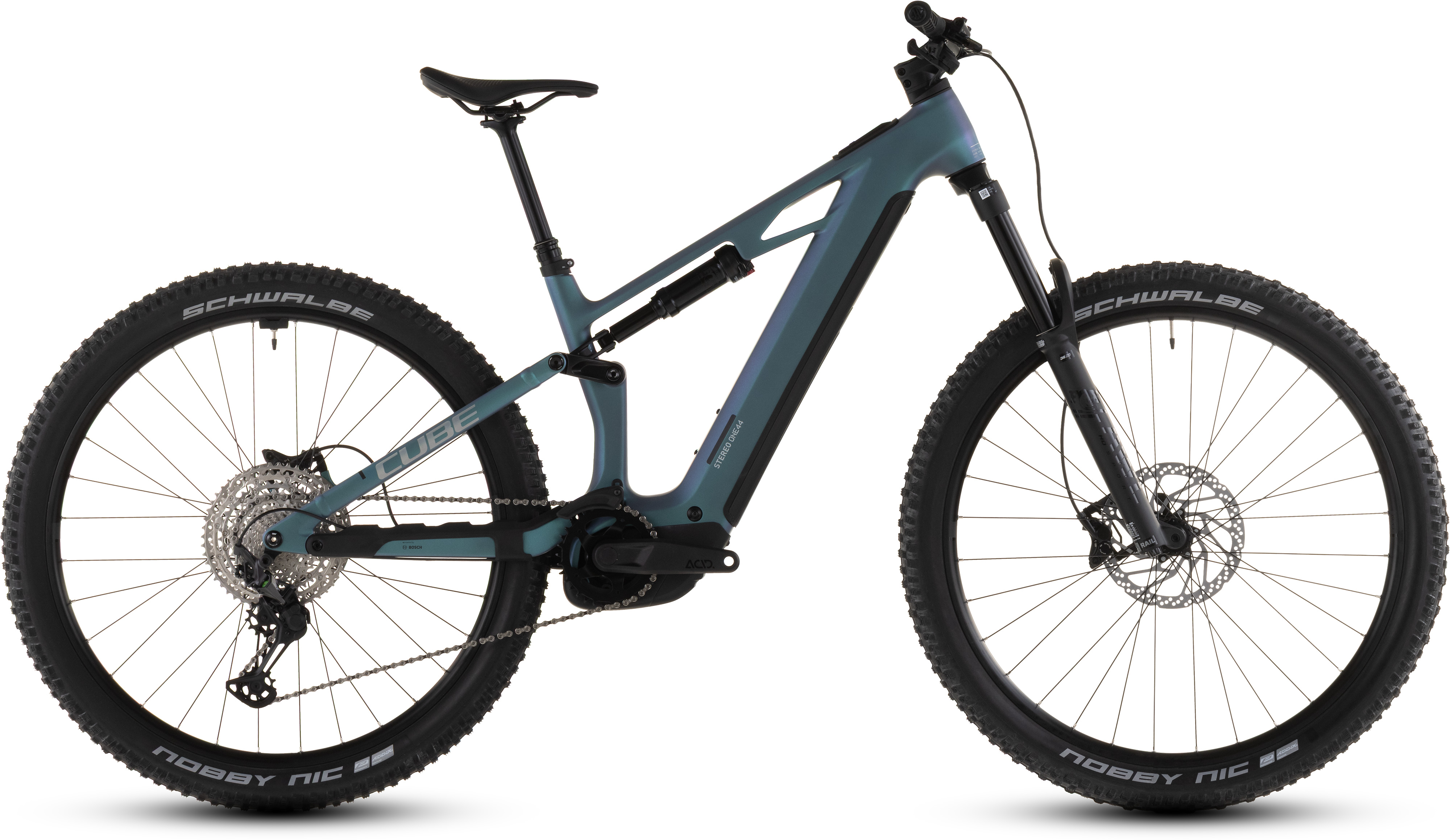 CUBE Stereo Hybrid ONE44 HPC RACE 800 smaragdgrey´n´prism 2026