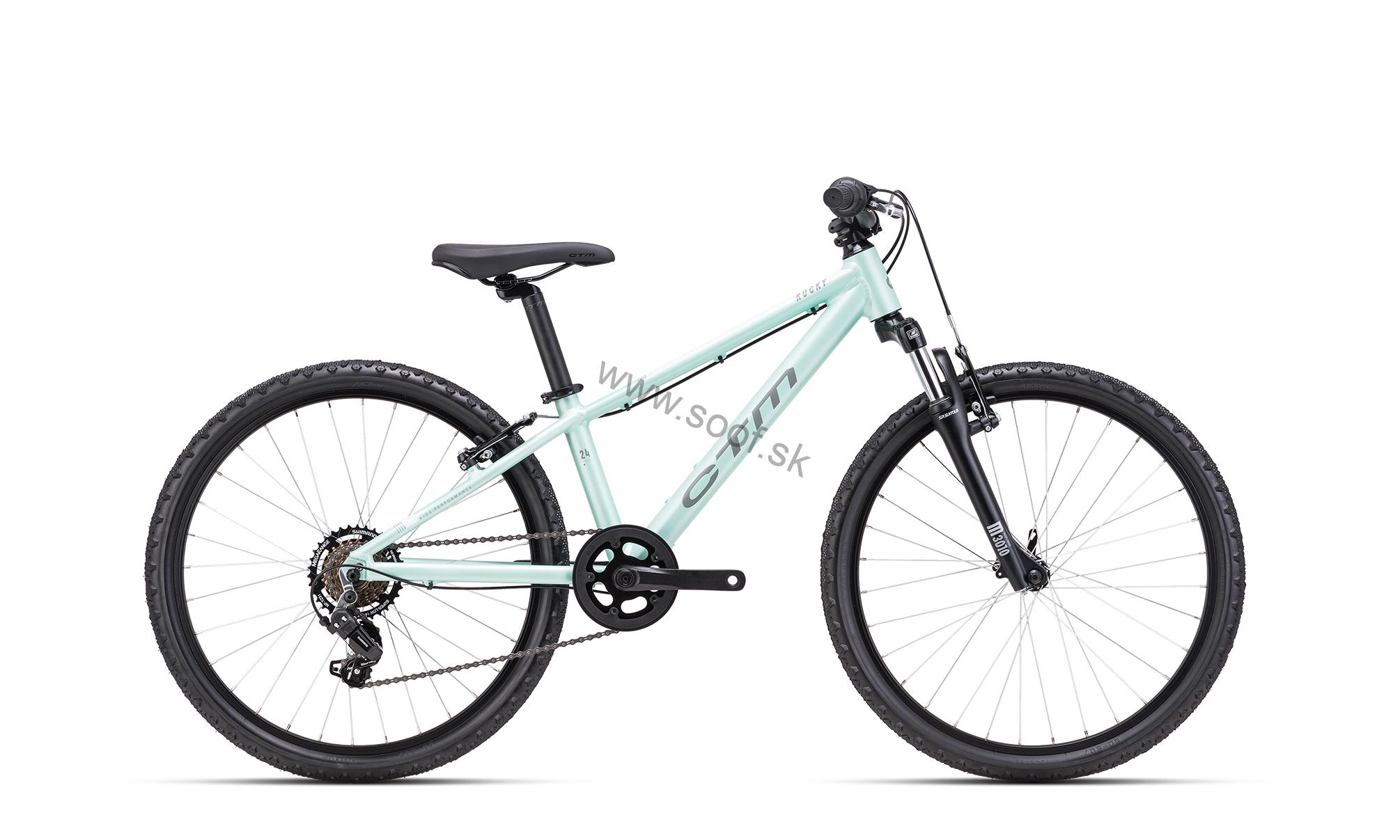 CTM ROCKY 2.0 matná tyrkysová perleť 24"