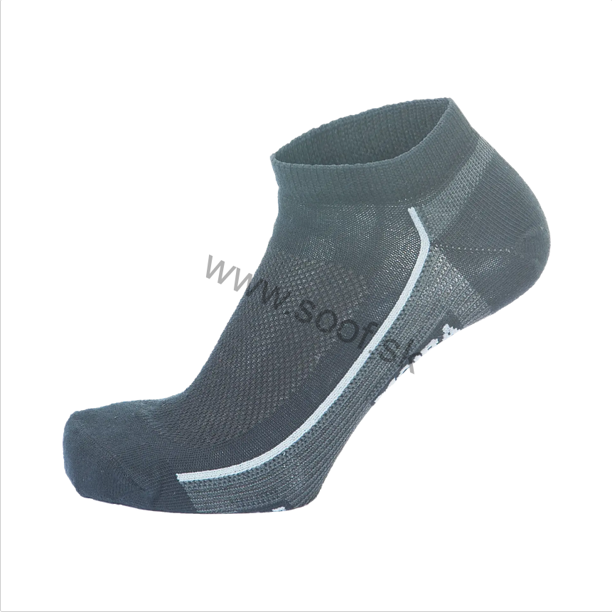 Ponožky MOIRA SHORT - sivé