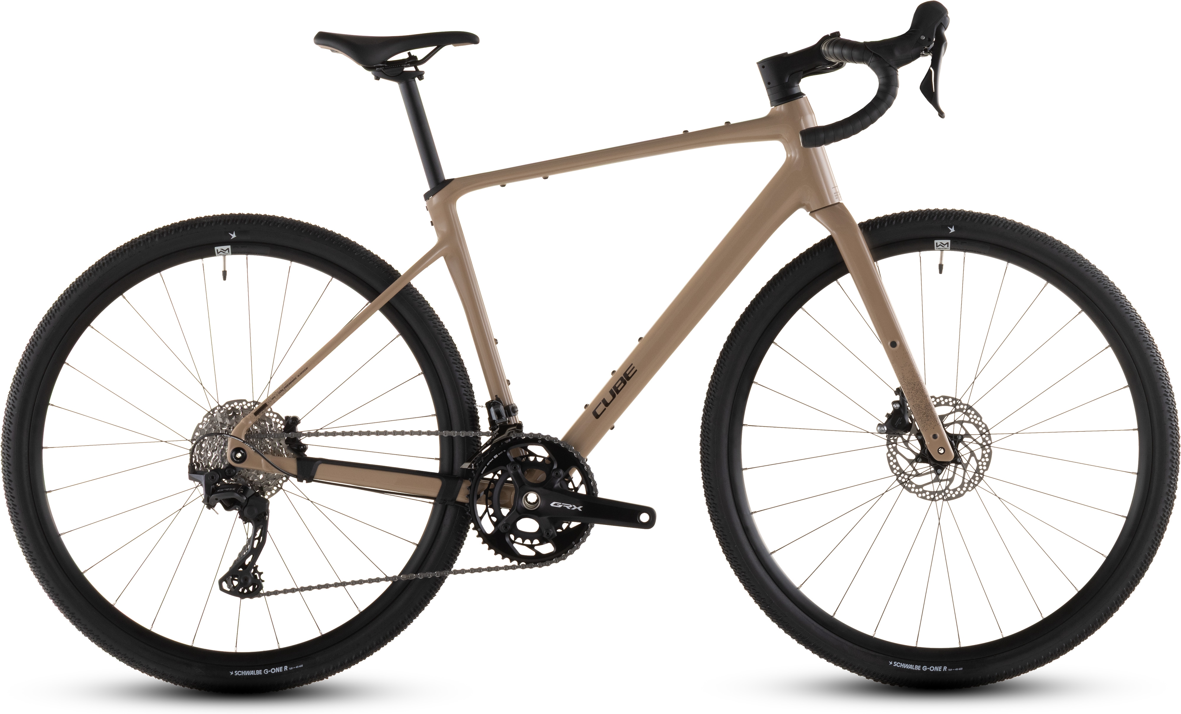 Bicykel CUBE Nuroad Race cappuccino´n´black 2026