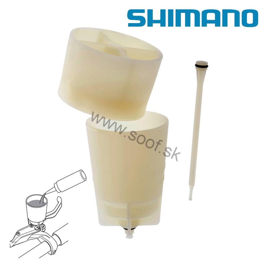 Nástroj na odvzdušňovanie kotúčových brzd Shimano.