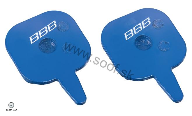 Brzdové doštičky BBB BBS-75