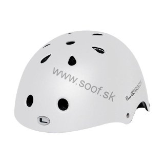 Prilba BMX biela