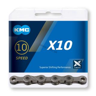 Reťaz KMC X10 Gray, 10 Speed