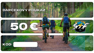 Darčekový poukaz MTB na nákup v hodnote 50 €