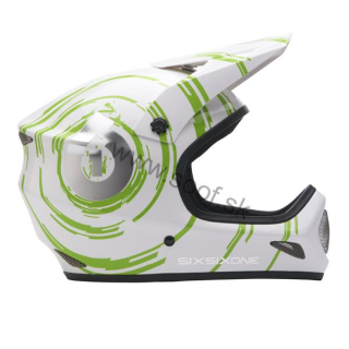 SixSixOne EVO INSPIRAL White/Lime 