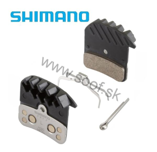 Brzdové platničky Shimano H03C Metal s chladením
